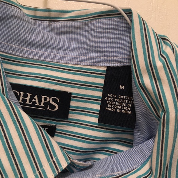 Blue Stripe Dress Shirt - Picture 5 of 6